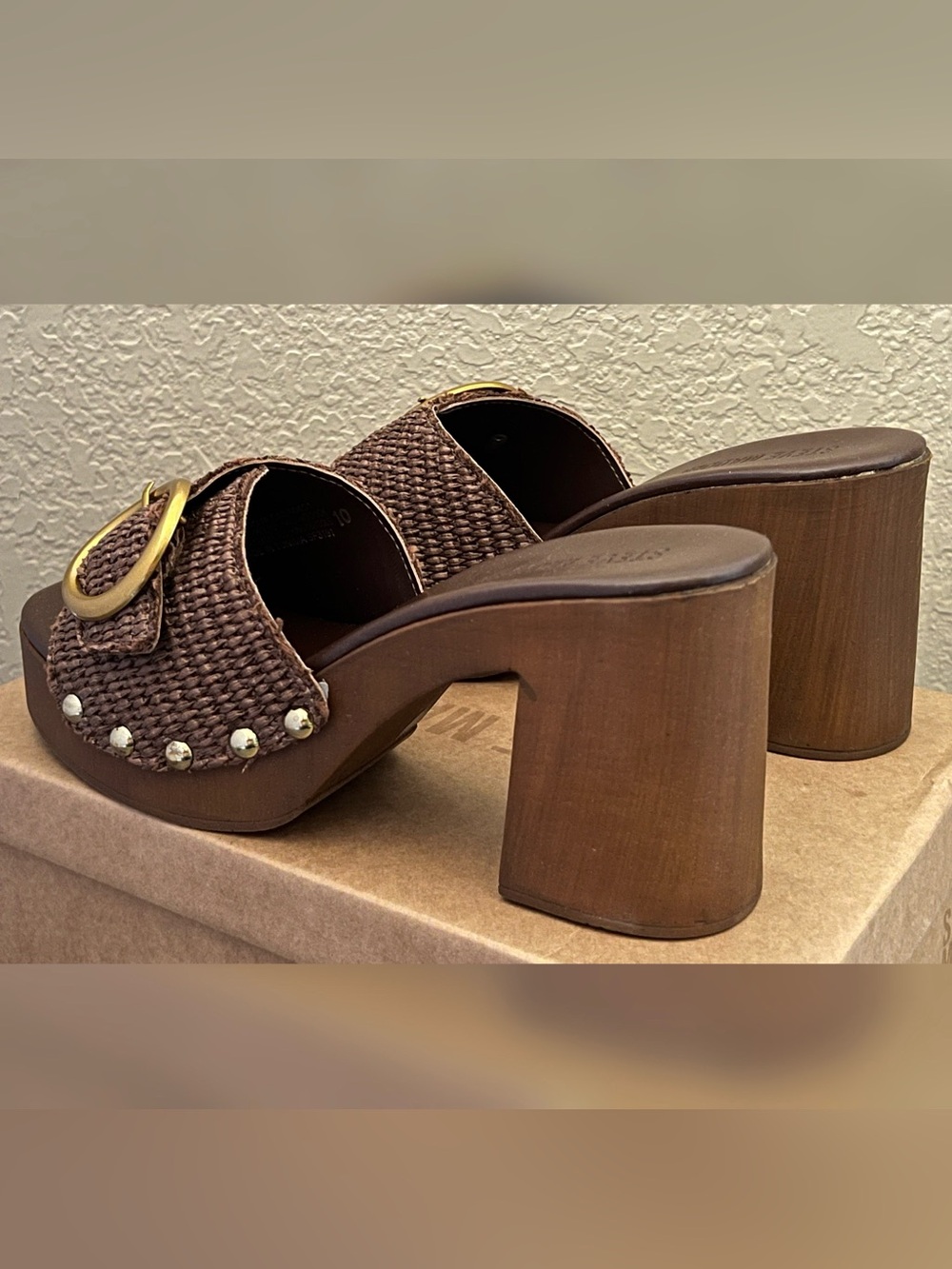 Steve Madden Women’s Casanova Heels Brown Color Size- 10 - Picture 7 of 12
